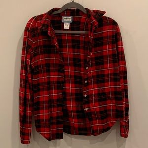 Plaid cotton shirt
